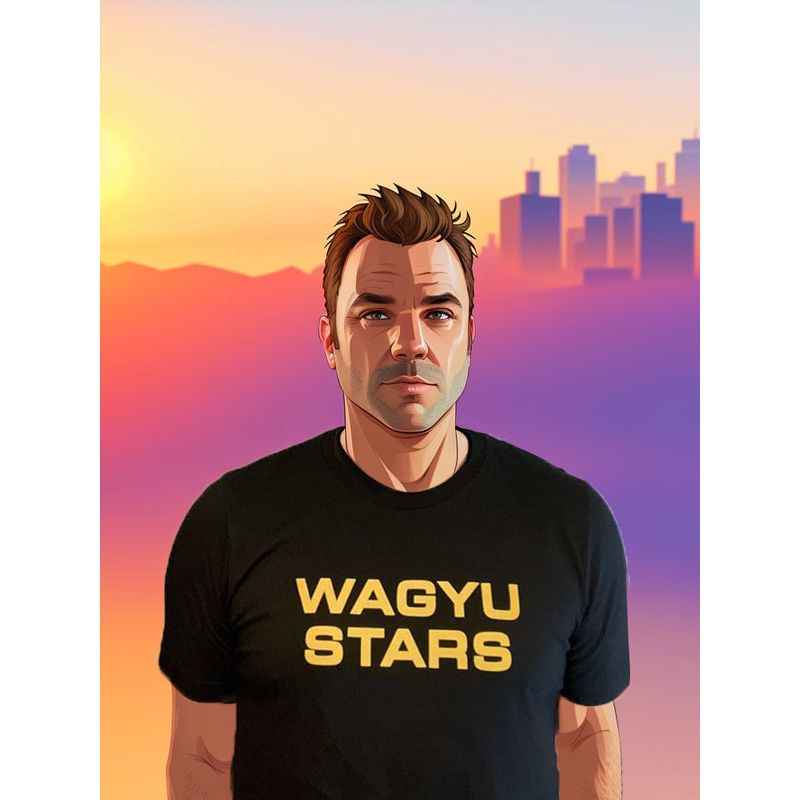 Wagyu Stars T-Shirt