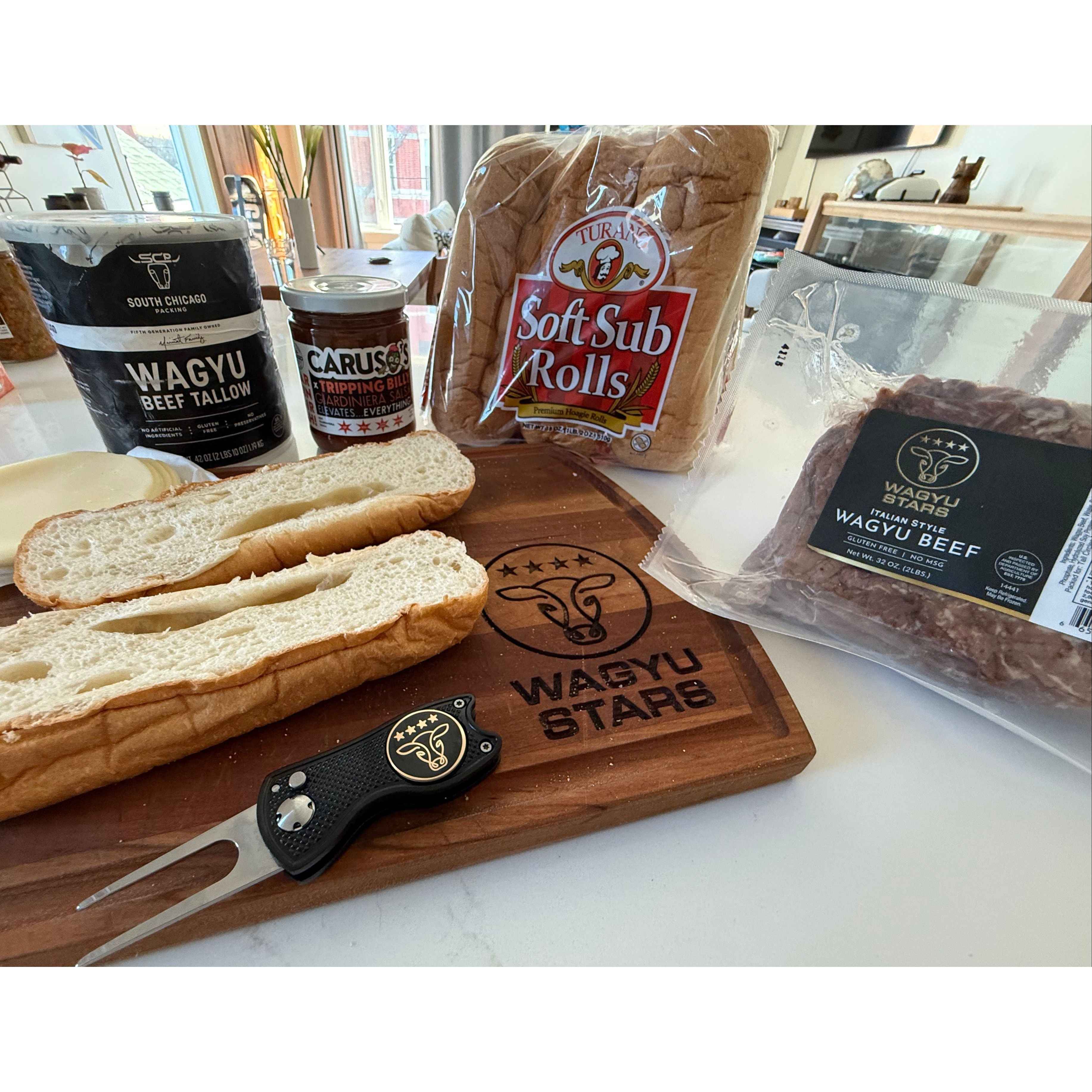 <br>Wagyu Stars 19th Hole</br> Steak Sandwich Box